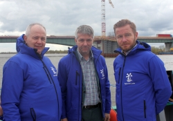 Rejs kontenerowca w ramach obchodów Roku Rzeki Wisły.