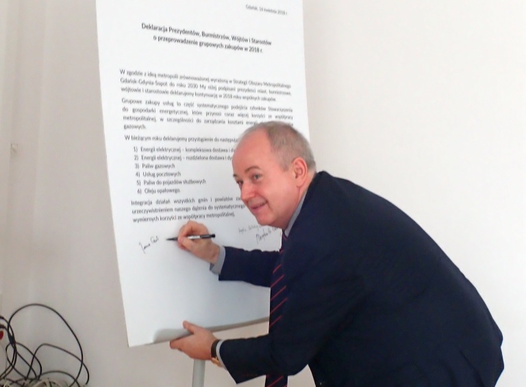 Wójt podpisał deklarację