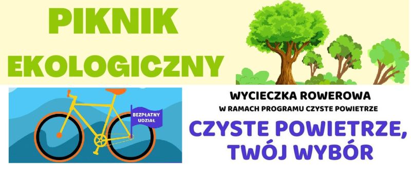 Zapraszamy na piknik i wycieczkę rowerową
