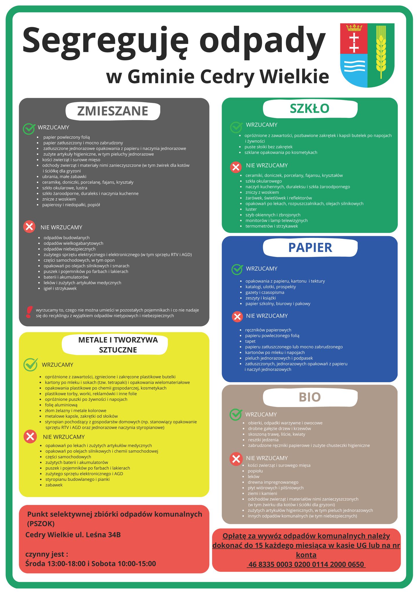 Komunikat spółki Aqua Cedry