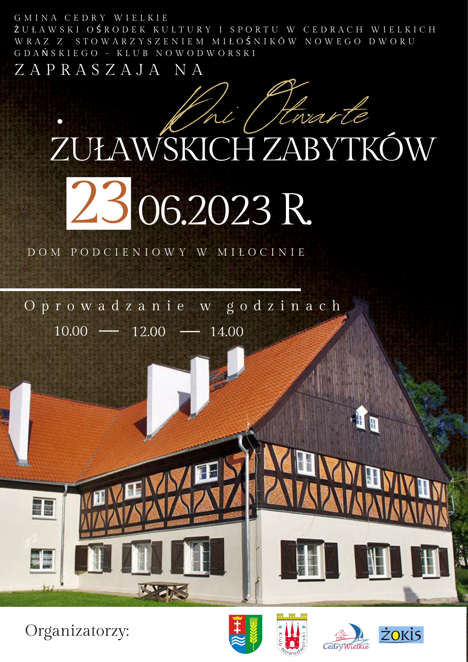 Dni Otwarte Żuławskich Zabytków w gminie Cedry Wielkie