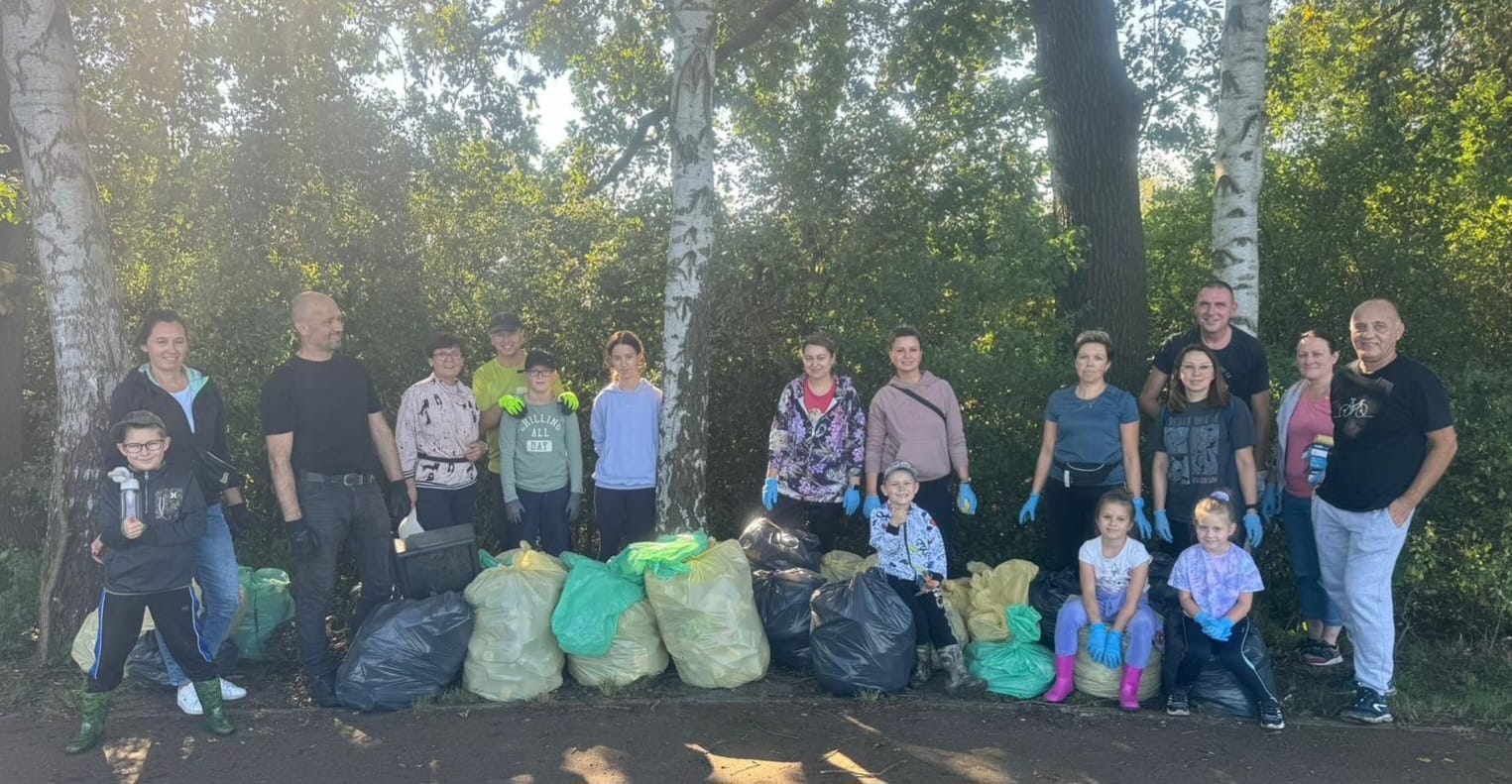 Zebraliśmy 11 kontenerów śmieci