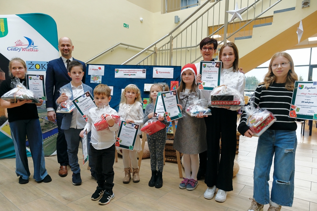 Zwycięskie kartki wizytówką gminy